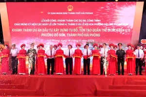 Hải Phòng khởi công, khánh thành loạt dự án có tổng mức đầu tư hơn 24.700 tỷ đồng
