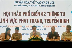 Cục Phát thanh Truyền hình và Thông tin điện tử phổ biến 2 thông tư lĩnh vực phát thanh, truyền hình
