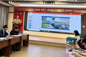 Buổi họp gỡ vướng cấp sổ hồng của Tổ công tác 1645. Ảnh: THANH HIỀN