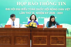 Đại hội IX Hội Nông dân Việt Nam sẽ diễn ra vào tháng 6-2026