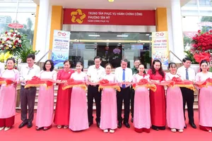 Trung tâm Phục vụ hành chính công phường Tân Mỹ chuyển về địa chỉ mới