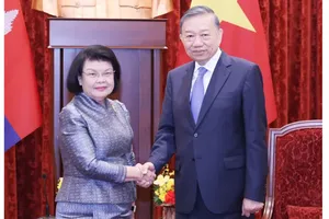 Tổng Bí thư, Chủ tịch nước Tô Lâm tiếp Chủ tịch Quốc hội Campuchia Samdech Khuon Sudary