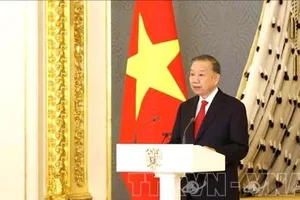 Tổng Bí thư, Chủ tịch nước Tô Lâm phát biểu. Ảnh: TTXVN