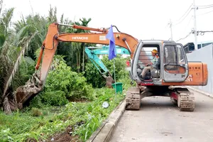 Chạy nước rút bàn giao mặt bằng nhiều công trình