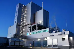Nhà máy thí điểm sử dụng hydro để sản xuất "thép xanh" của Thụy Điển. Ảnh: The Chemical Engineer