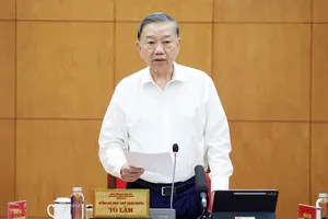 Tổng Bí thư, Chủ tịch nước Tô Lâm phát biểu chỉ đạo. Ảnh: TTXVN