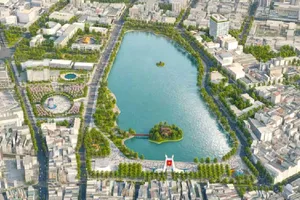 Đặt Hồ Gươm trong cấu trúc “hành lang xanh” kết nối bền vững