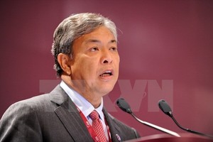 Malaysian Deputy Prime Minister Ahmad Zahid Hamidi. (Photo: AFP/VNA)
