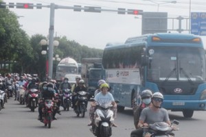 People flock to Vung Tau on National Day