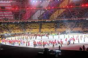 At the opening ceremony-VNS