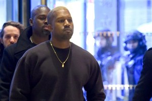 Kanye West’s last major public appearance came last December when he unexpectedly showed up at Trump Tower. — AFP Photo