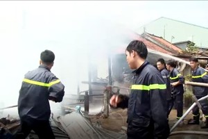 At the scene -Photo: SGGP