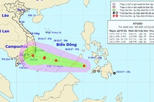 Tropical low depression to develop into typhoon