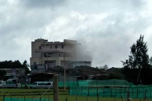 Fire occurs in Ly Son island district's hotel 