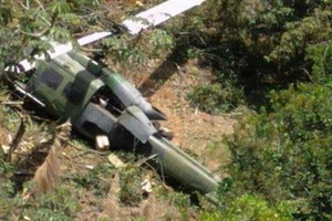 No survivors in Colombia military helicopter crash 