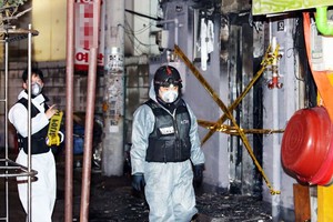 5 killed in suspected arson attack in Seoul motel