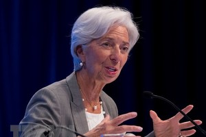 IMF Managing Director Christine Lagarde (Photo: Xinhua/VNA)
