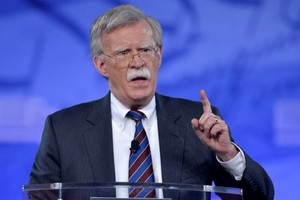 Former US Ambassador to the UN John Bolton speaks at the Conservative Political Action Conference (CPAC) in February. US President Donald Trump named hardline Fox News pundit and former UN ambassador John Bolton as his new national security advisor, ousti