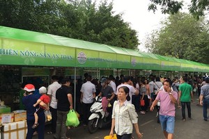 safe farm produce fair aims to supply safe products to consumers -Photo: SGGP