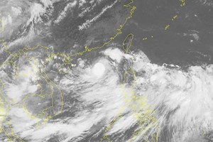 Tropical low-pressure develops into 3rd storm