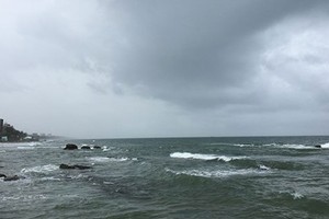 A low-pressure system is heading to the East Sea Photo: SGGP