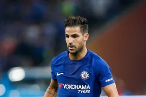 Cesc Fabregas ở trận giao hữu thắng Arsenal cuối tuần qua