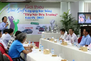 Buổi họp báo giới thiệu về giải Golf gây Quỹ học bổng “Tiếp sức đến trường”