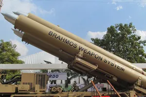 Tên lửa Brahmos. Ảnh: INDIATODAY 