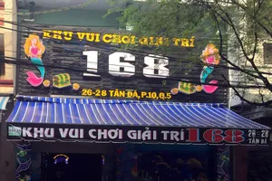 Ổ cờ bạc núp bóng khu vui chơi