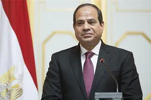 Tổng thống Ai Cập Abdel-Fattah El-Sisi. Ảnh: Alleastafrica