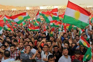 Một cuộc mít tinh đòi độc lập của người Kurd ở Iraq