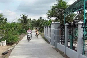 Nâng chất tiêu chí môi trường chuẩn nông thôn mới 