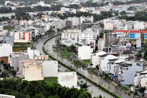 Khu dân cư mới trên đường Phạm Hùng, huyện Bình Chánh tạo chỗ ở mới xa trung tâm thành phố