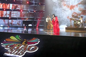 Một tiết mục trong chương trình “Chào 2018”