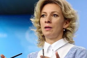 Người phát ngôn Bộ Ngoại giao Nga, bà Maria Zakharova. Nguồn: news.am