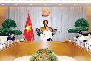 Thủ tướng Nguyễn Xuân Phúc chủ trì phiên họp Thường trực Chính phủ về công tác chuẩn bị, tổ chức Hội nghị Diễn đàn kinh tế thế giới về ASEAN năm 2018 (WEF ASEAN 2018)