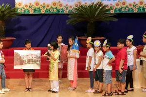 Hội thi thuyết minh viên du lịch cho đội viên thiếu nhi 