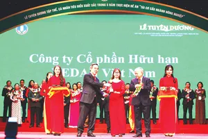 Vedan Việt Nam lần thứ 2 nhận giải thưởng Bông lúa vàng