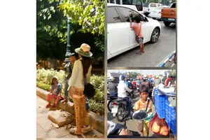 Đề nghị giải quyết tình trạng người xin ăn trên phố