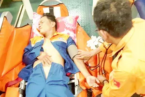 Do được cấp cứu kịp thời nên hiện sức khỏe của ông Bình đã ổn định