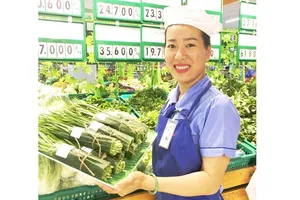 Sản phẩm bán tại Saigon Co.op được gói bằng lá chuối thay cho túi ni lông