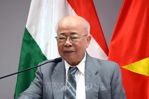 Ông Lê Minh Triết, Chủ tịch Hội hữu nghị Việt Nam - Hungary TPHCM. Ảnh: TTXVN