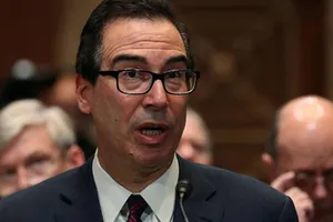 Bộ trưởng Tài chính Mỹ Steven Mnuchin. Ảnh: Reuters