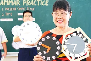 Cống hiến cho sự nghiệp trồng người