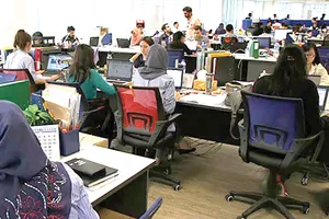 Một văn phòng làm việc tại Malaysia