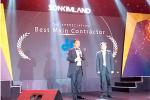 Sonkim Land vinh danh Hòa Bình là nhà thầu Tổng hợp xuất sắc