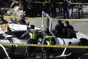 Rơi trực thăng chở nhiều quan chức cảnh sát Philippines