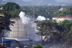 Nơi xảy ra vụ rò rỉ khí độc. Nguồn: theprint.in