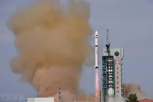 Một trung tâm phóng vệ tinh của Trung Quốc. Ảnh: TTXVN