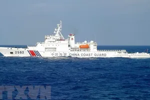 Tàu hải cảnh Trung Quốc. Ảnh minh họa: TTXVN